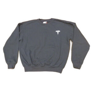 Tesla Black Sweatshirt Unisex Size SM